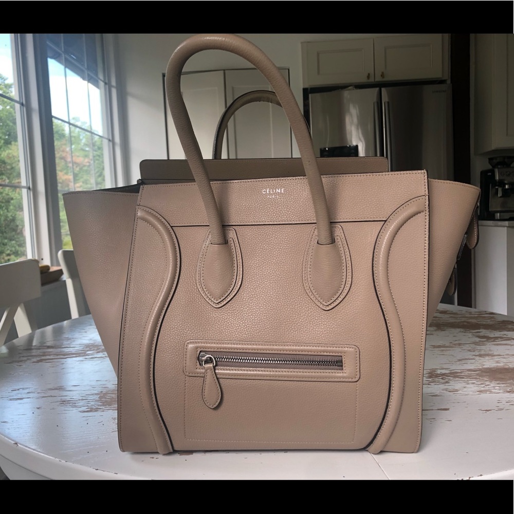 Celine Mini Luggage tote bag